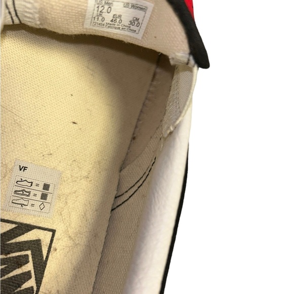 Mens Classic Vans Spirit Multicolor Slip On Sneaker Shoes size 12 - Picture 5 of 5